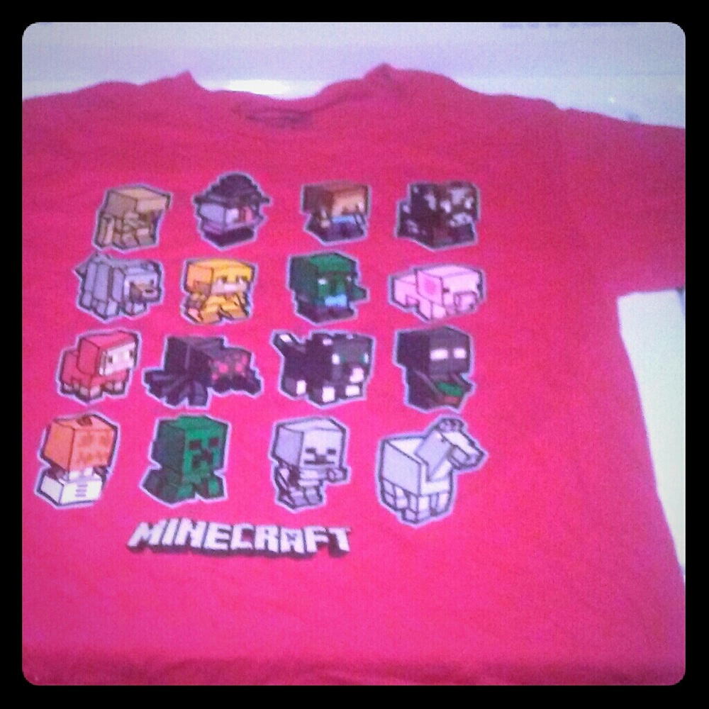 Minecraft shirt